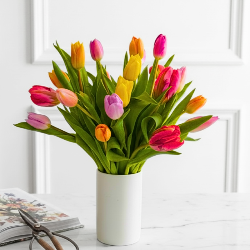 Bright Spring Tulips - Same Day Delivery