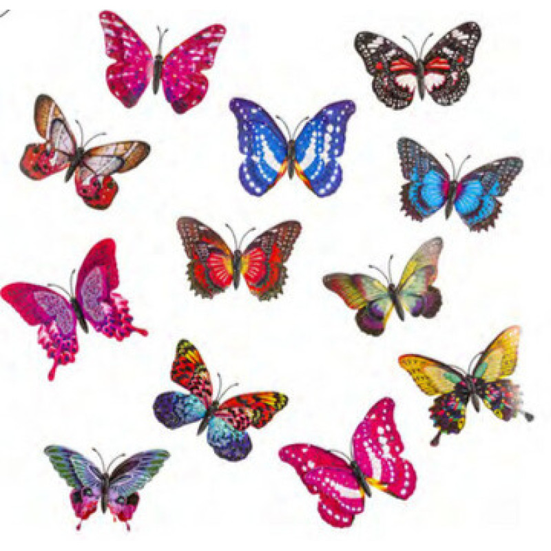 Magnetic Garden Glitter Butterfly - Same Day Delivery